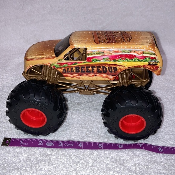 2015 hotwheels monster truck all beefed up 1:24 scale 7” - Picture 3 of 9